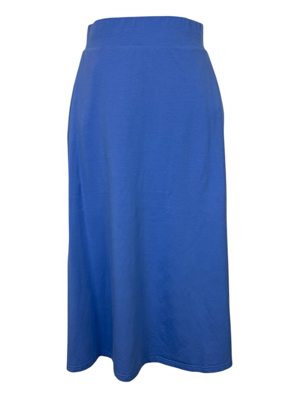Pact organic cotton fit and flare midi skirt with pockets size Small